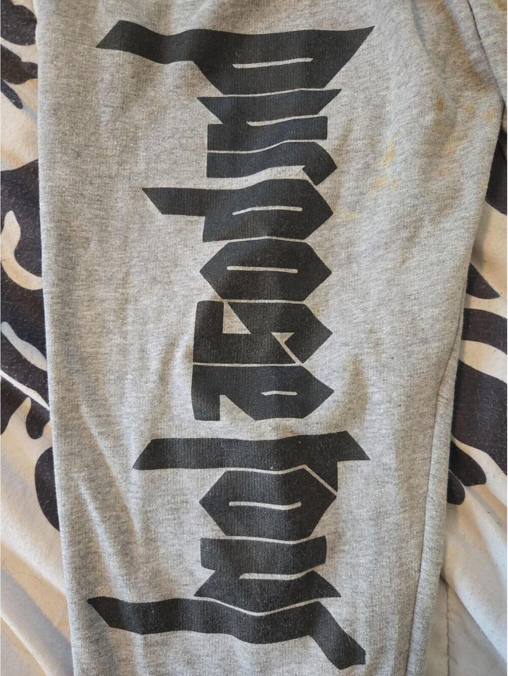 Justin Bieber Purpose Tour Merchandise Grey Sweatpants Size 1X - Picture 4 of 4
